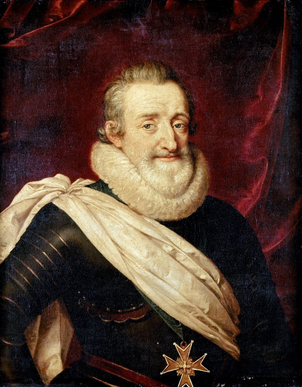 Ranskan kuningas Henrik IV tekijältä Frans Pourbus the Younger