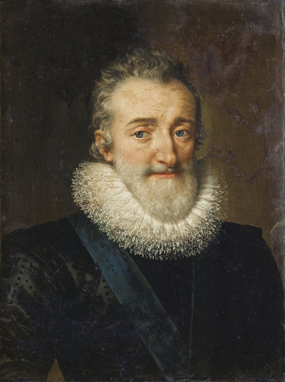 Ranskan kuningas Henrik IV, 1610 tekijältä Frans Pourbus the Younger