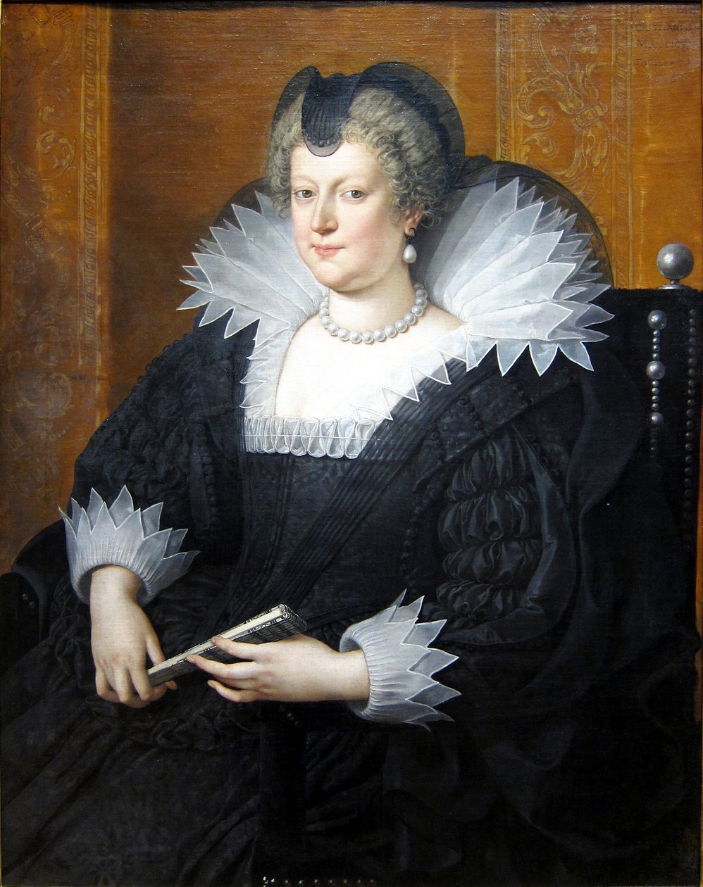Marie de Médicis tekijältä Frans Pourbus the Younger