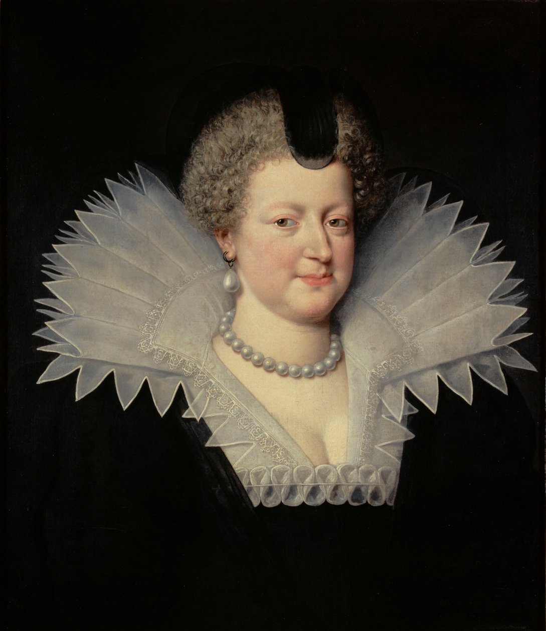 Marie de Medicin muotokuva 1575-1642, 1613. tekijältä Frans Pourbus the Younger