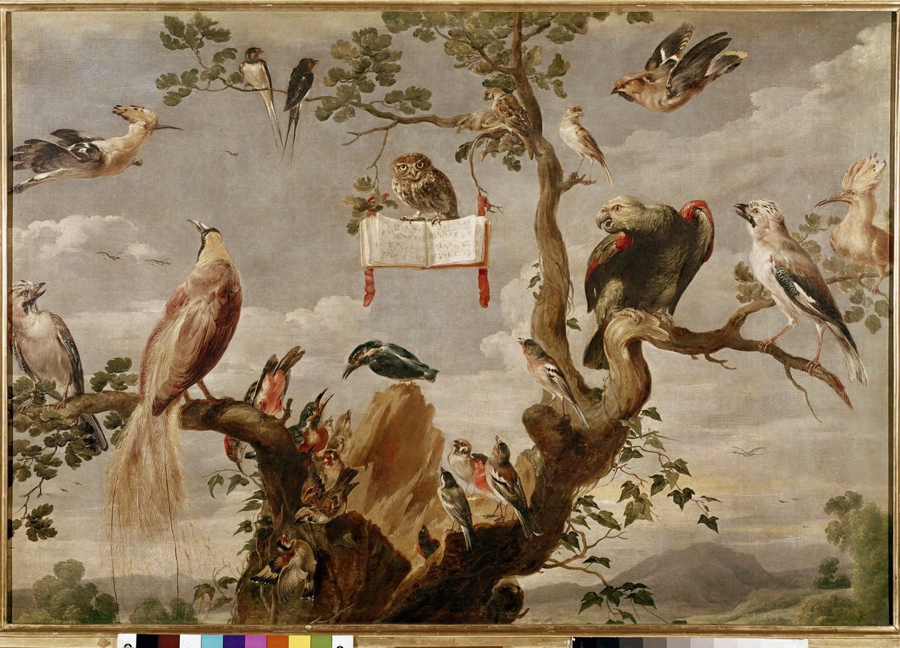 Linnun konsertti (öljy kankaalle tekijältä Frans Snyders