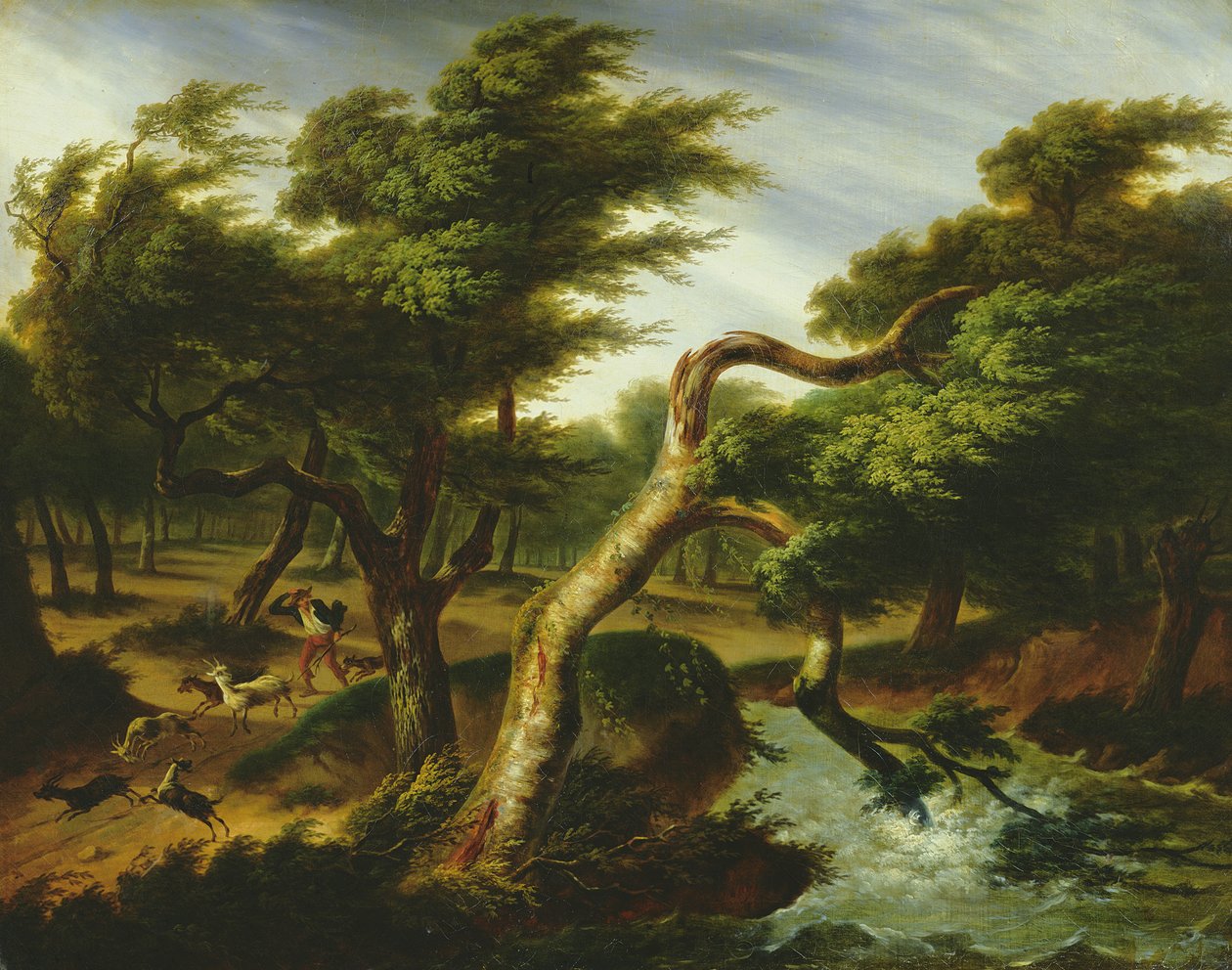 Tuulenpuuska, 1817 tekijältä Frans Swagers
