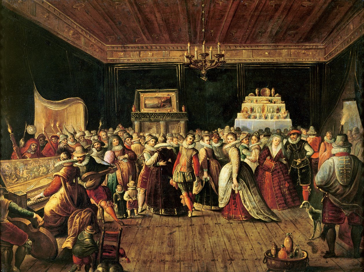 Pallo (öljy kuparilla) tekijältä Frans the Elder Francken