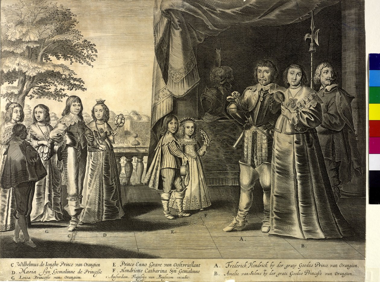 Oranian prinssi Frederick Henry (tulosta) tekijältä Frans van Beusekom