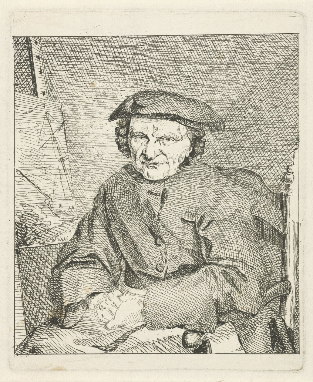 Adam Silon muotokuva tekijältä Frans van der Mijn