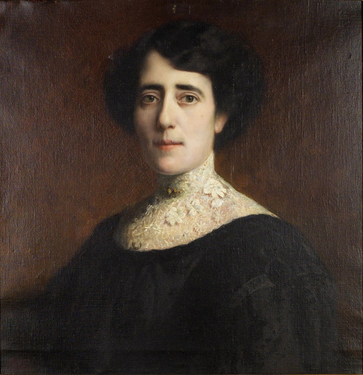 Muotokuva einer Dame mit Spitzenkragen tekijältä Franz von Stuck