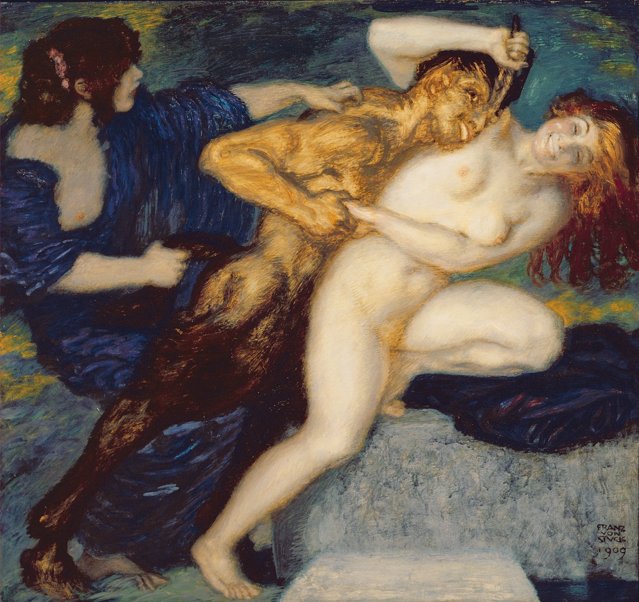 Scherzo, 1909 tekijältä Franz von Stuck