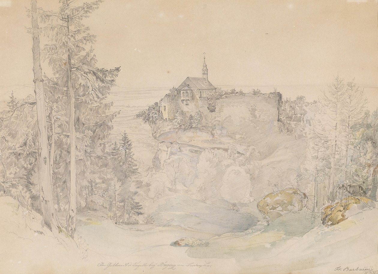 Die Gebhardtskapelle bei Bregenz tekijältä Franz Barbarini