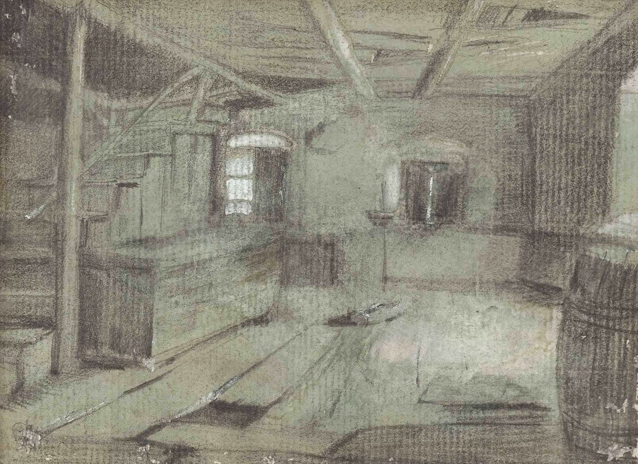 Bauernstuben-Interieur tekijältä Franz Defregger