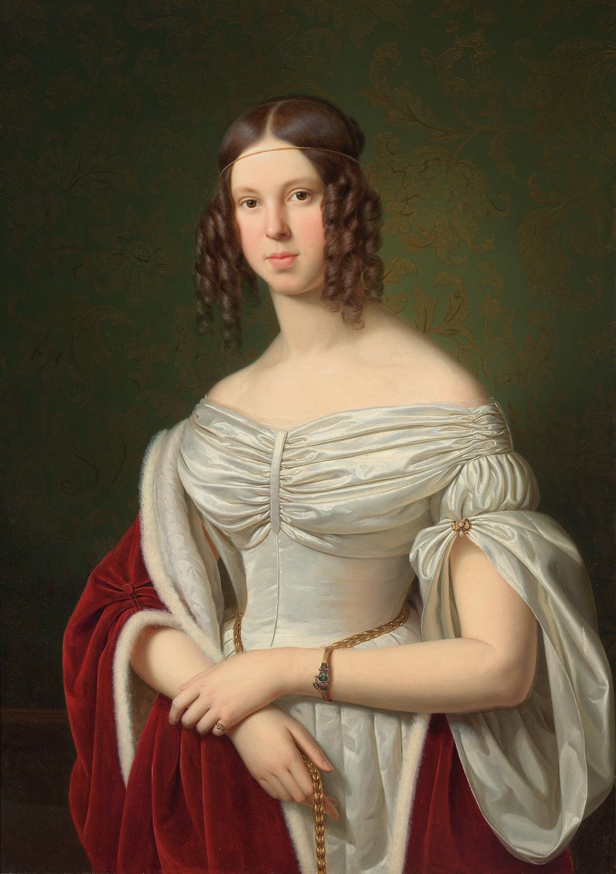 Muotokuva Marie Felicitas zu Fürstenberg tekijältä Franz Ittenbach