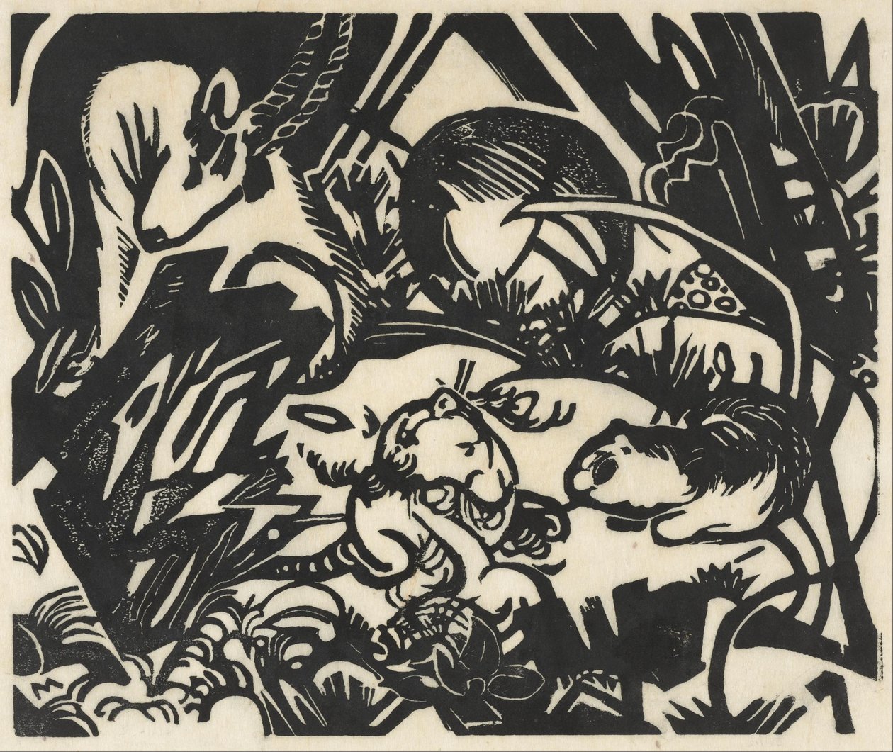Eläinten legenda tekijältä Franz Marc