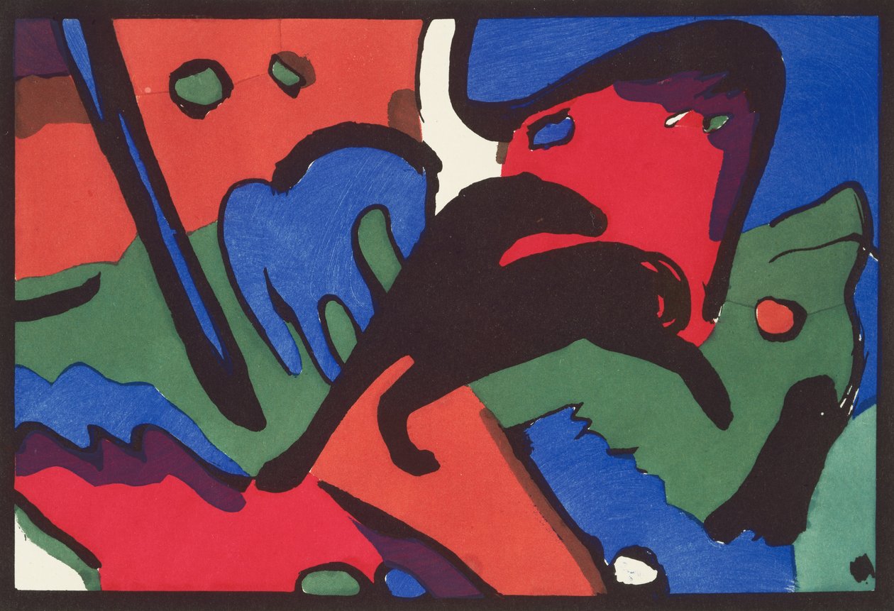 Der Blaue Reiter tekijältä Franz Marc