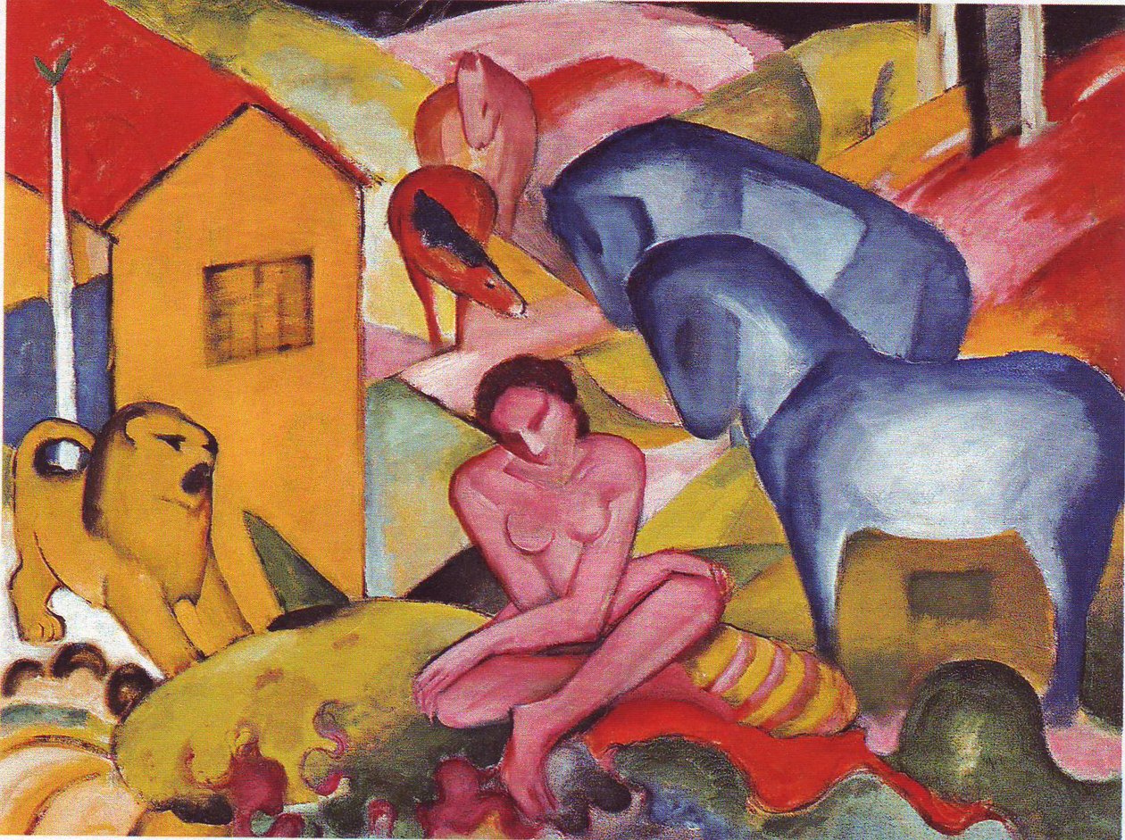 Der Traum tekijältä Franz Marc