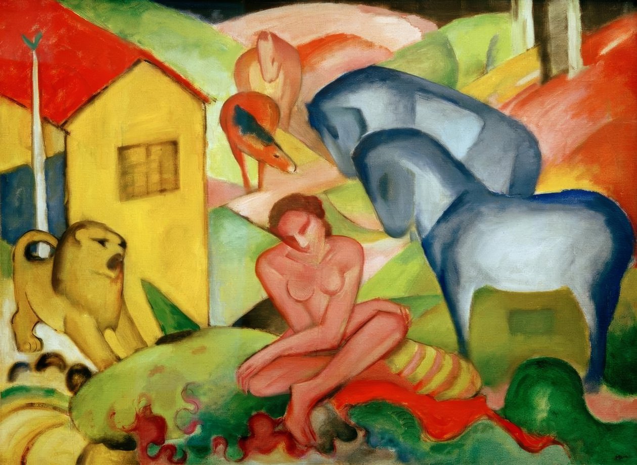 Der Traum tekijältä Franz Marc