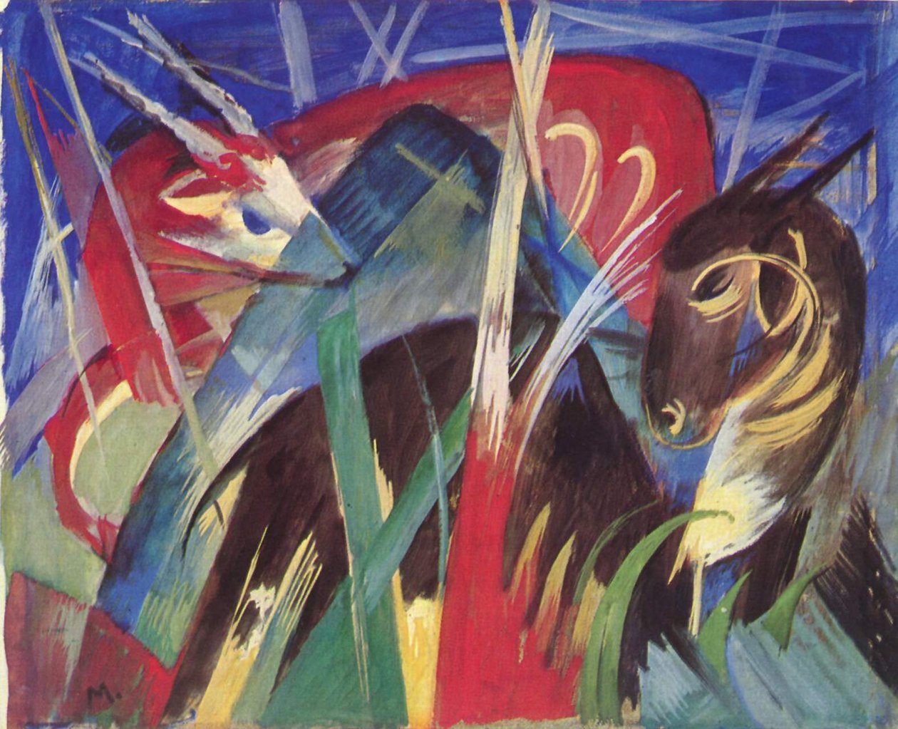 Fabeltiere tekijältä Franz Marc