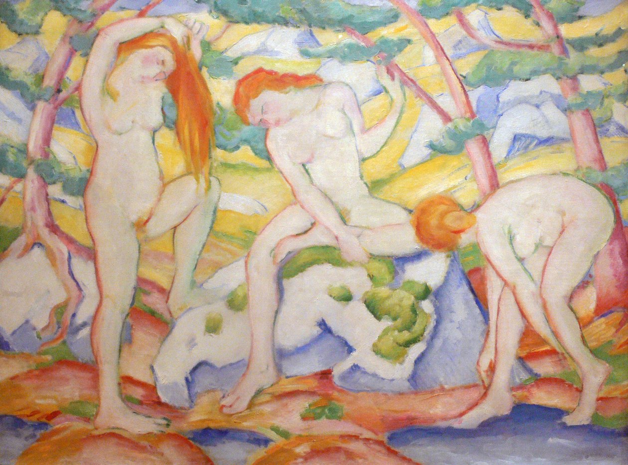 Huile sur toile tekijältä Franz Marc