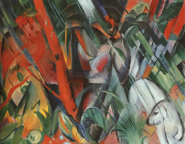 Olen Regen tekijältä Franz Marc