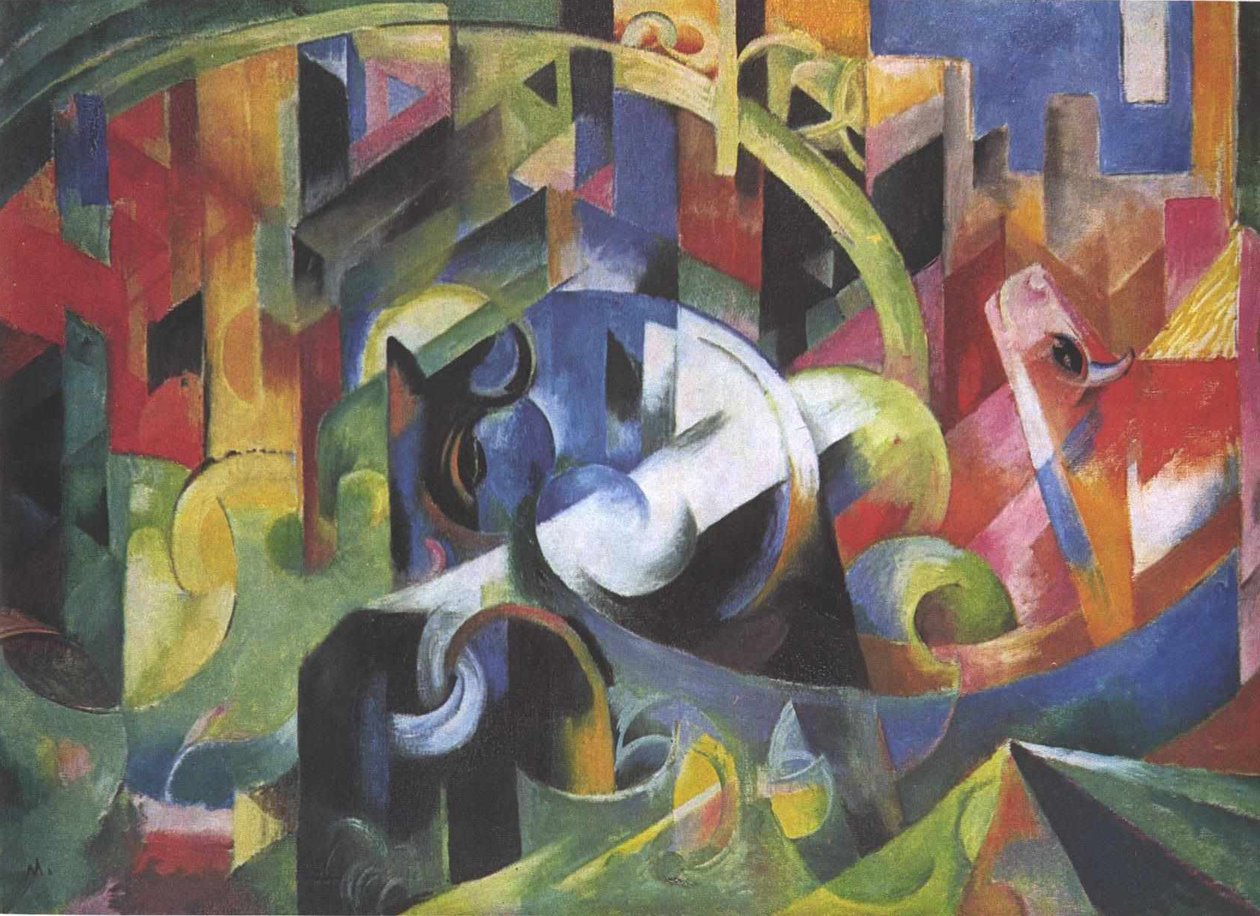 Rinder tekijältä Franz Marc