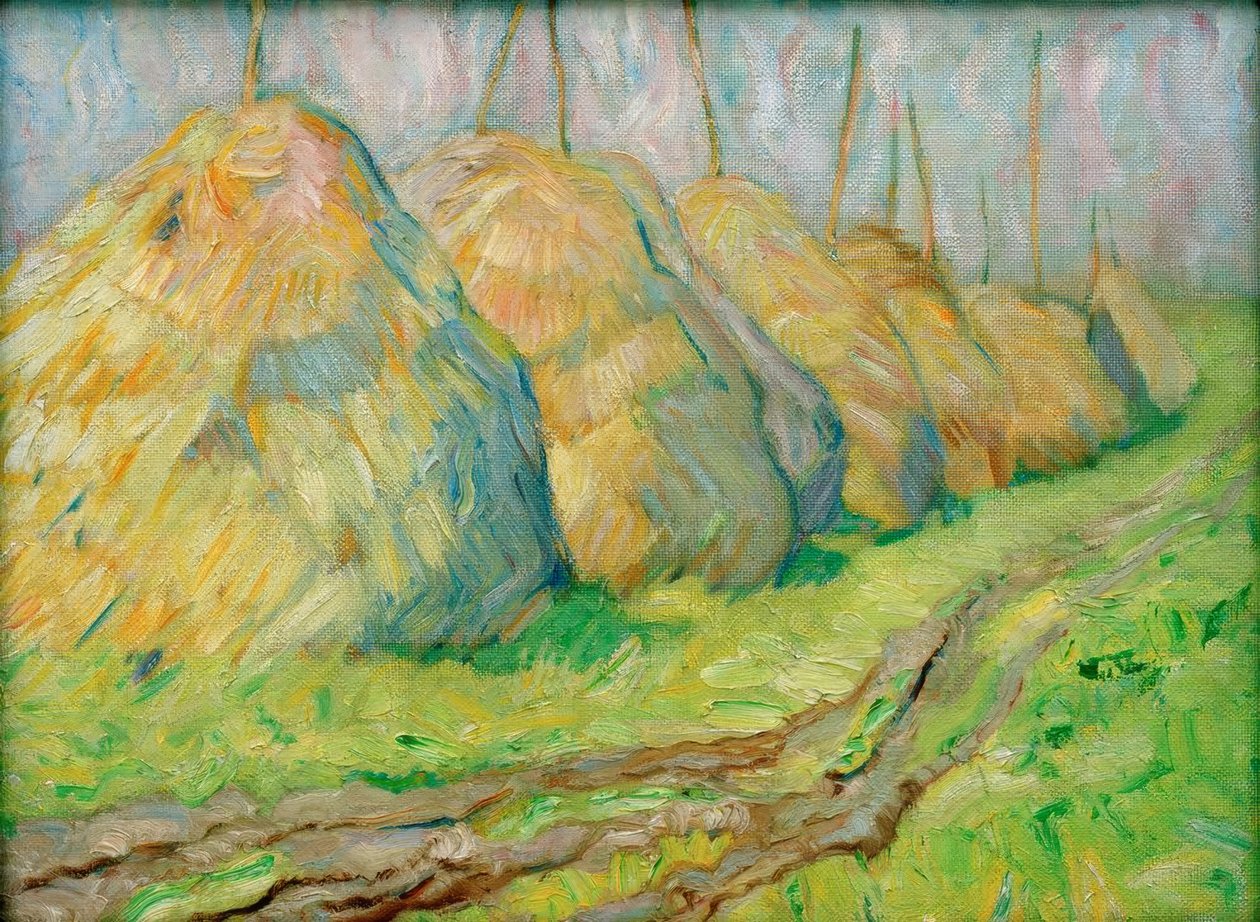 Schilfhocken tekijältä Franz Marc