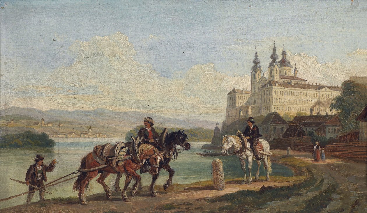 Blick auf Melk/Donau tekijältä Franz Reinhold