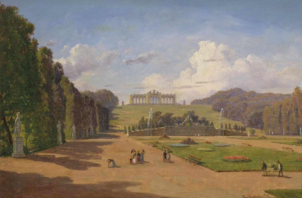 Schönbrunn, Blick auf die Gloriette tekijältä Franz Reinhold