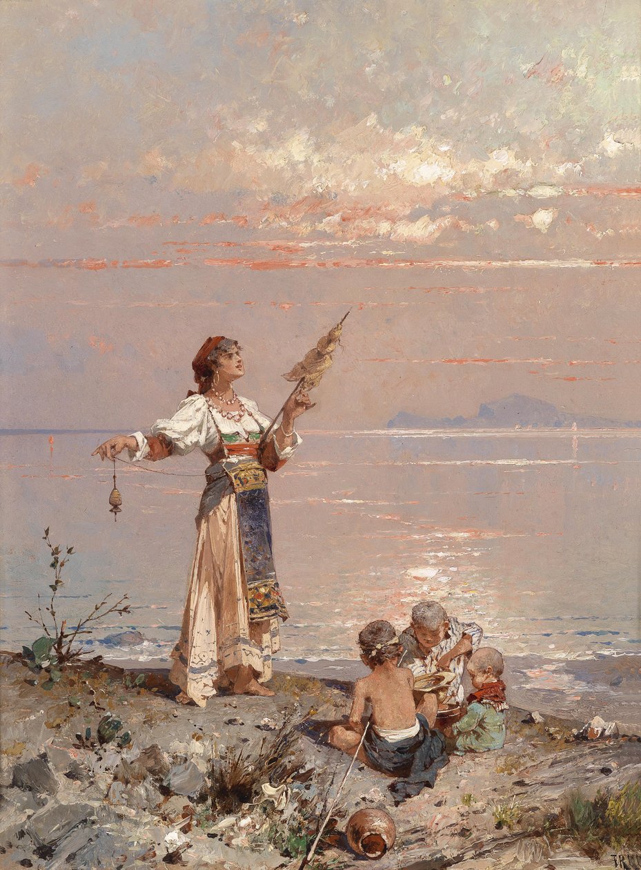 In der Bucht von Neapel tekijältä Franz Richard Unterberger