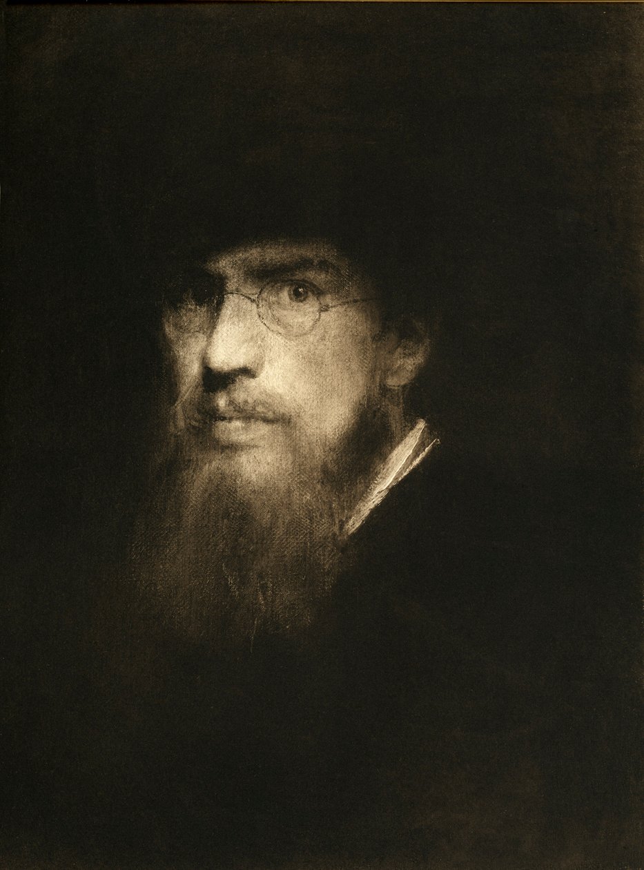 Franz Lenbach, omakuva tekijältä Franz Seraph von Lenbach