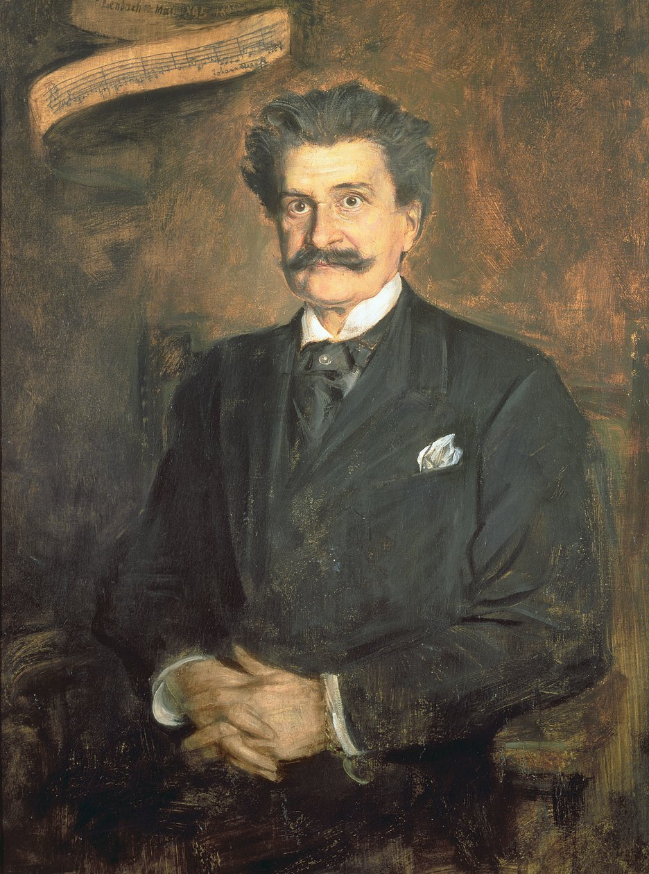 Johann Strauss nuorempi, 1895 tekijältä Franz Seraph von Lenbach