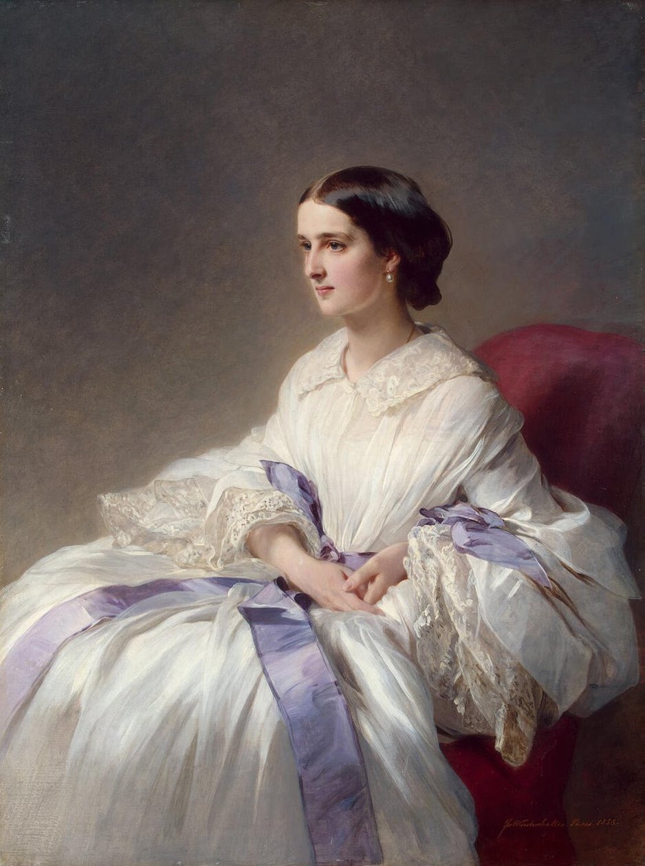 Kreivitär Olga Shuvalova tekijältä Franz Xaver Winterhalter