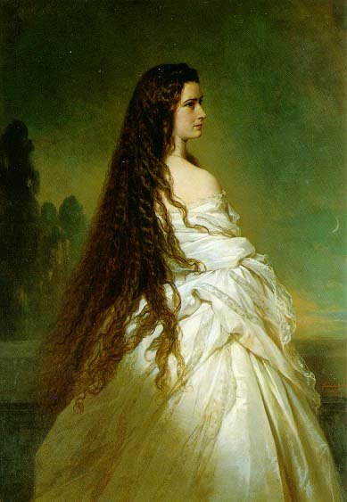 Elisabeth Kaiserin von Österreich tekijältä Franz Xaver Winterhalter