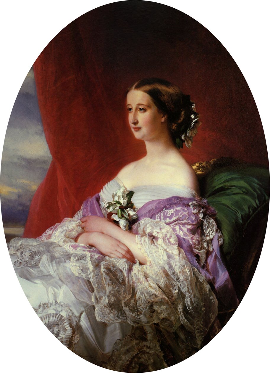 Keisarinna Eugénie tekijältä Franz Xaver Winterhalter