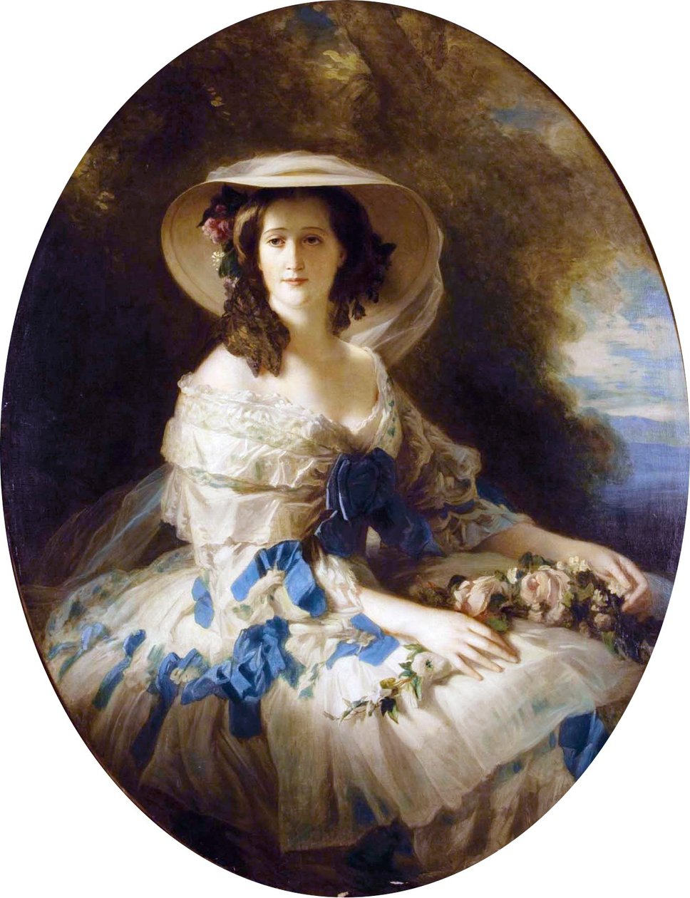 Keisarinna Eugénie tekijältä Franz Xaver Winterhalter