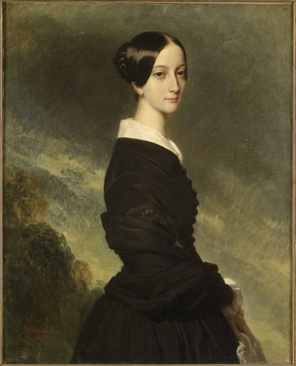 Francisca de braganca tekijältä Franz Xaver Winterhalter