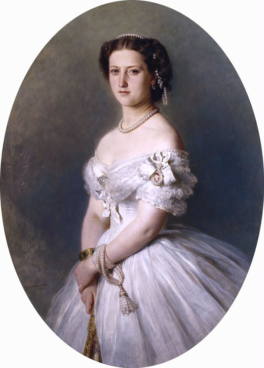 Helena, Ison -Britannian ja Irlannin prinsessa tekijältä Franz Xaver Winterhalter