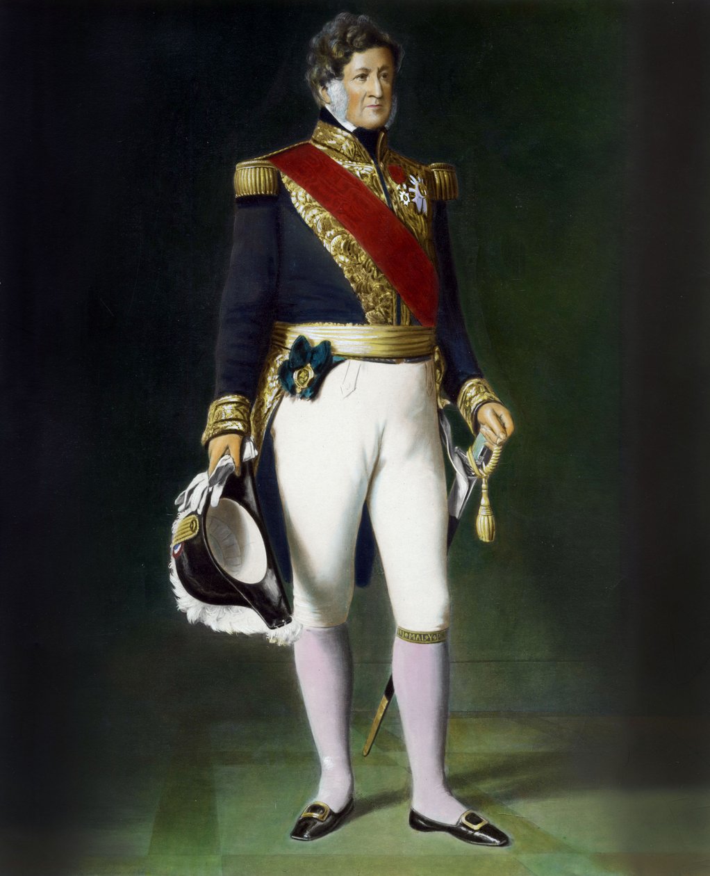 King Louis-Philippe öljy kankaalle tekijältä Franz Xaver Winterhalter
