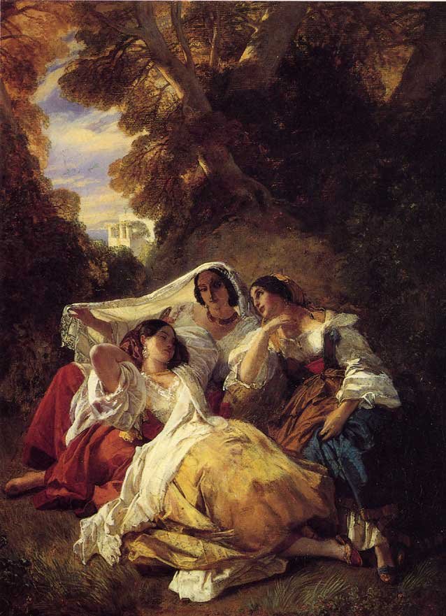 La Siesta tekijältä Franz Xaver Winterhalter