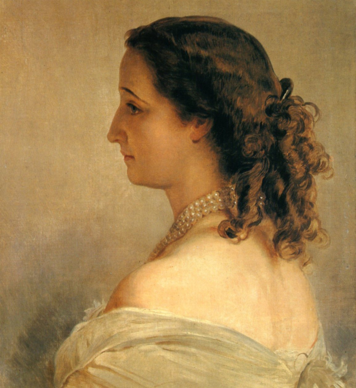 Limpératrice Eugénie tekijältä Franz Xaver Winterhalter