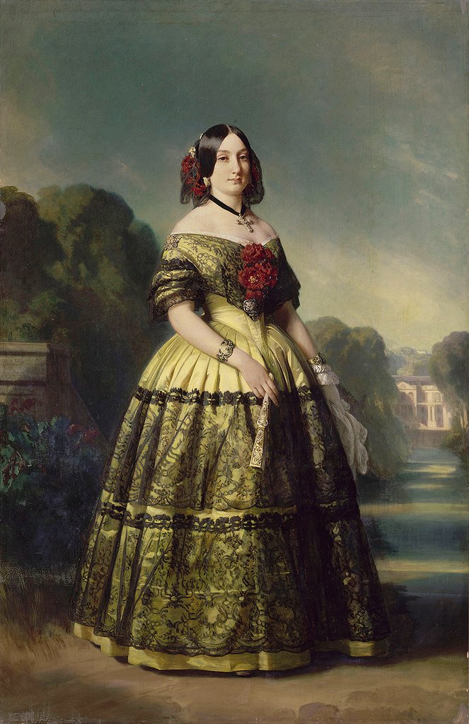 Maria Luisa von Spanien tekijältä Franz Xaver Winterhalter