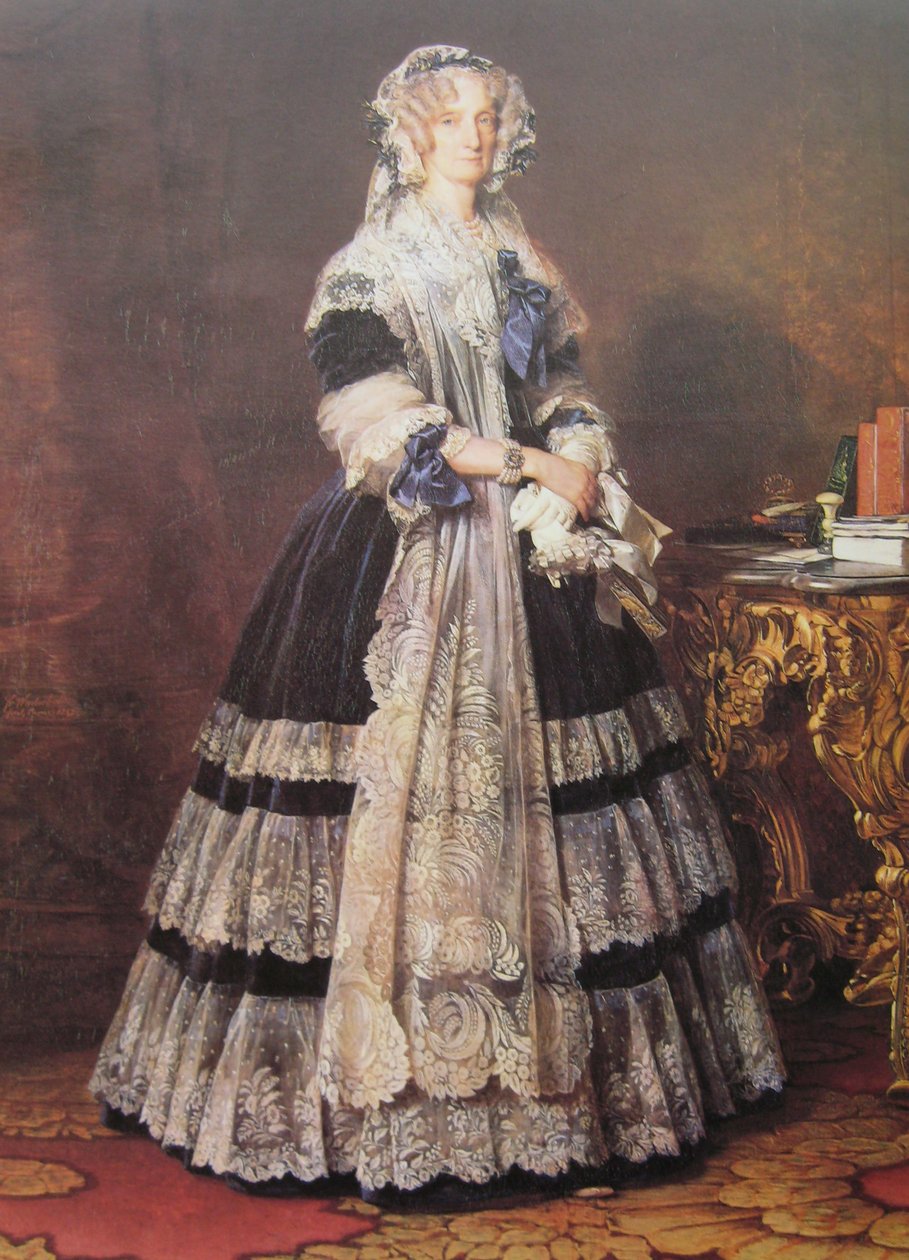 Marie Caroline de Bourbon Salerne tekijältä Franz Xaver Winterhalter