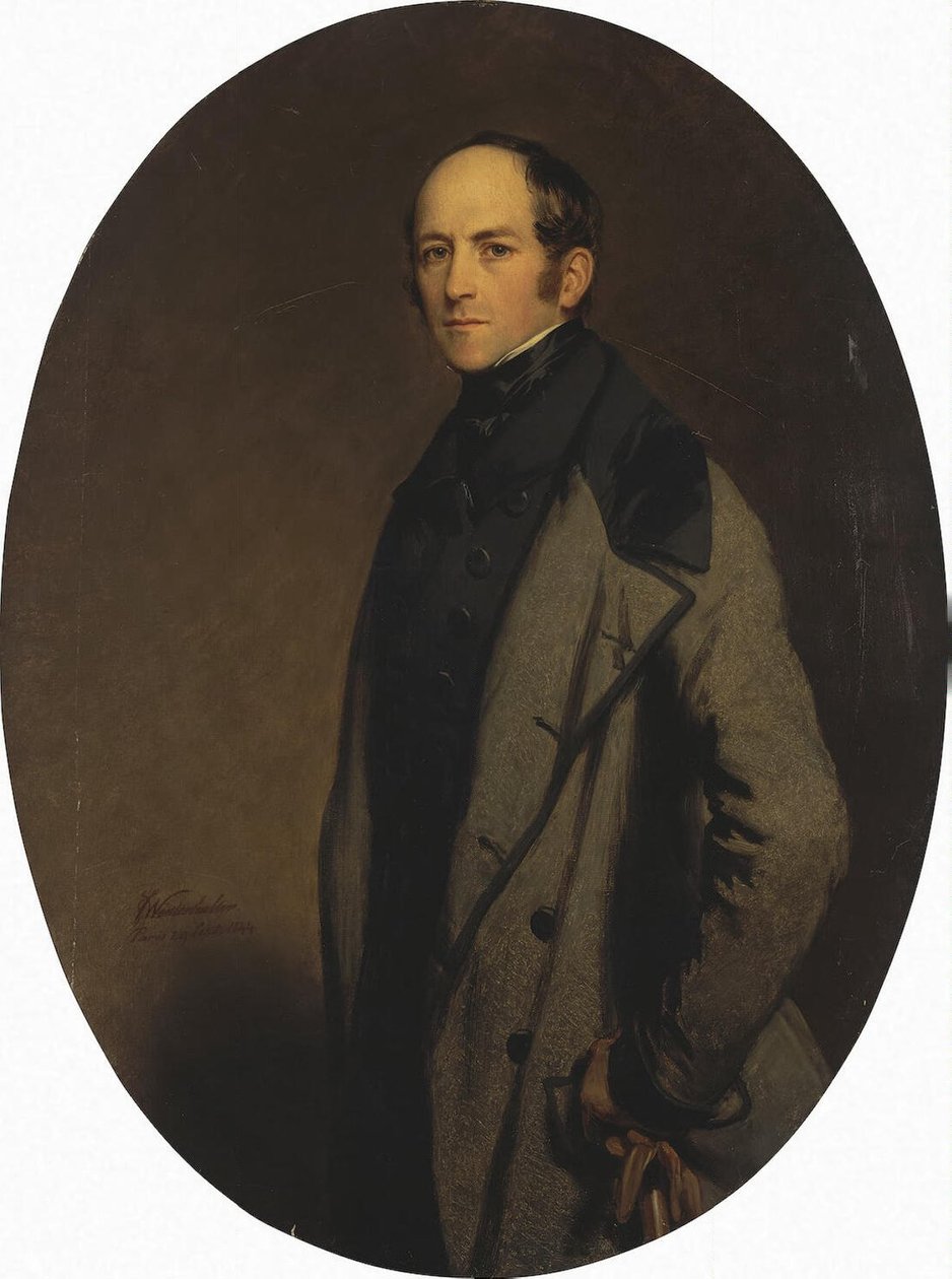 Kreivi Aleksei Bobrinskyn muotokuva tekijältä Franz Xaver Winterhalter
