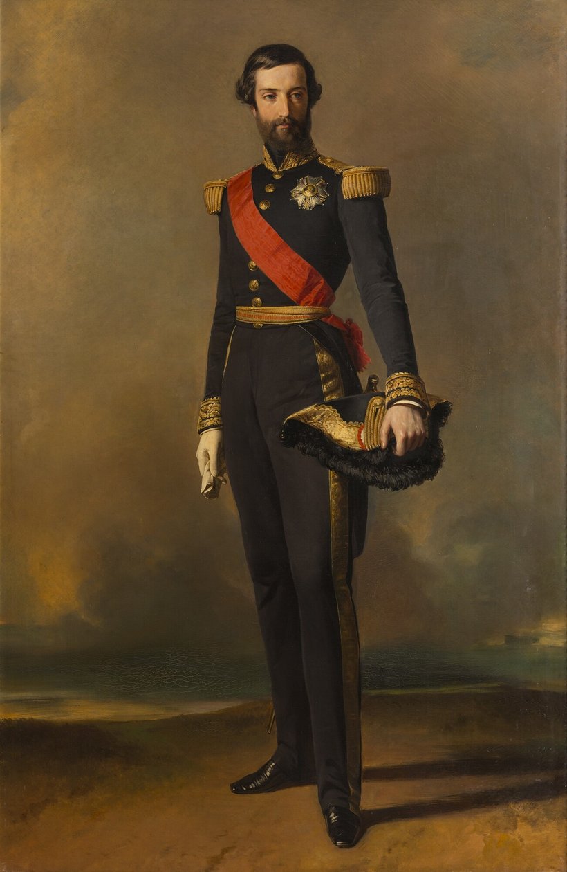 Muotokuva François-Ferdinand-Philippe dOrléansista, prinssi de Joinville tekijältä Franz Xaver Winterhalter