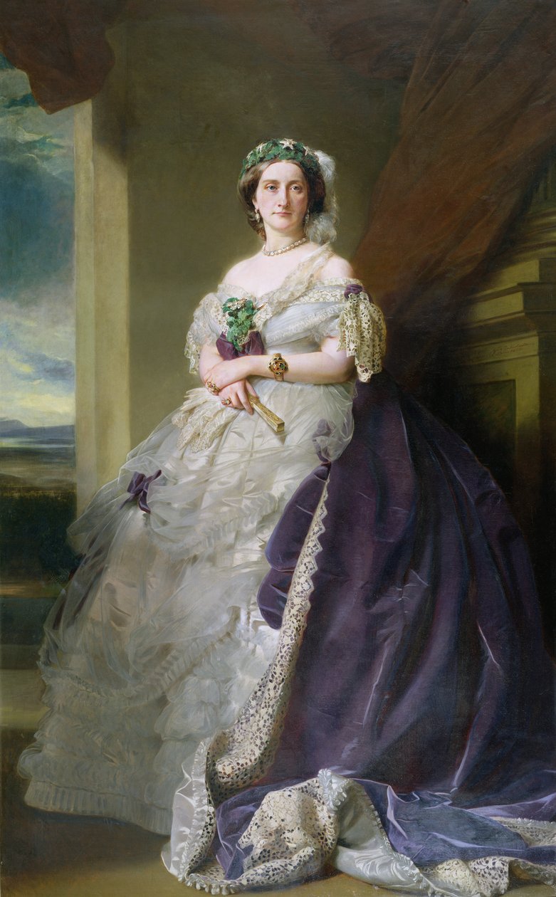 Lady Middletonin (1824-1901) muotokuva, 1863 tekijältä Franz Xaver Winterhalter