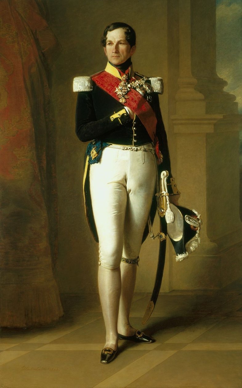 Belgian Leopold I: n muotokuva tekijältä Franz Xaver Winterhalter