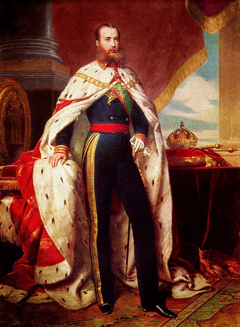 Muotokuva Maximilian I Meksikosta tekijältä Franz Xaver Winterhalter