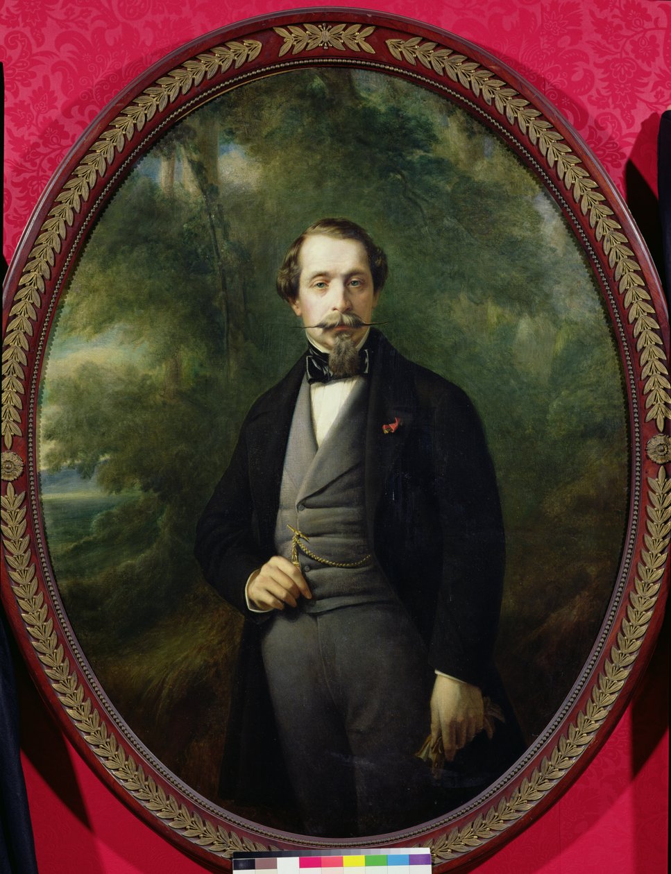 Napoleon III:n (1808-73) muotokuva n. 1857 tekijältä Franz Xaver Winterhalter