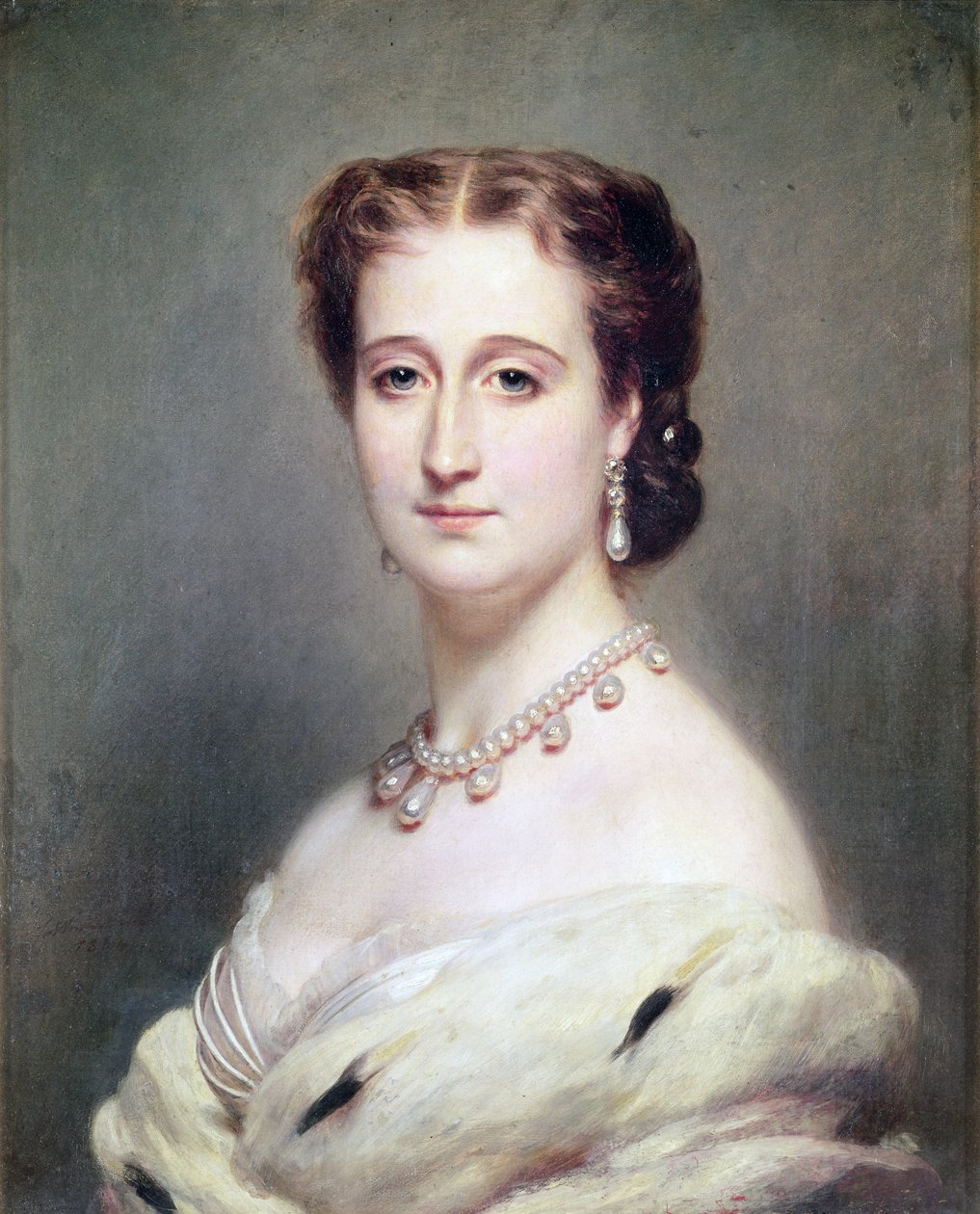 Keisarinna Eugenien muotokuva (1826-1920) tekijältä Franz Xaver Winterhalter
