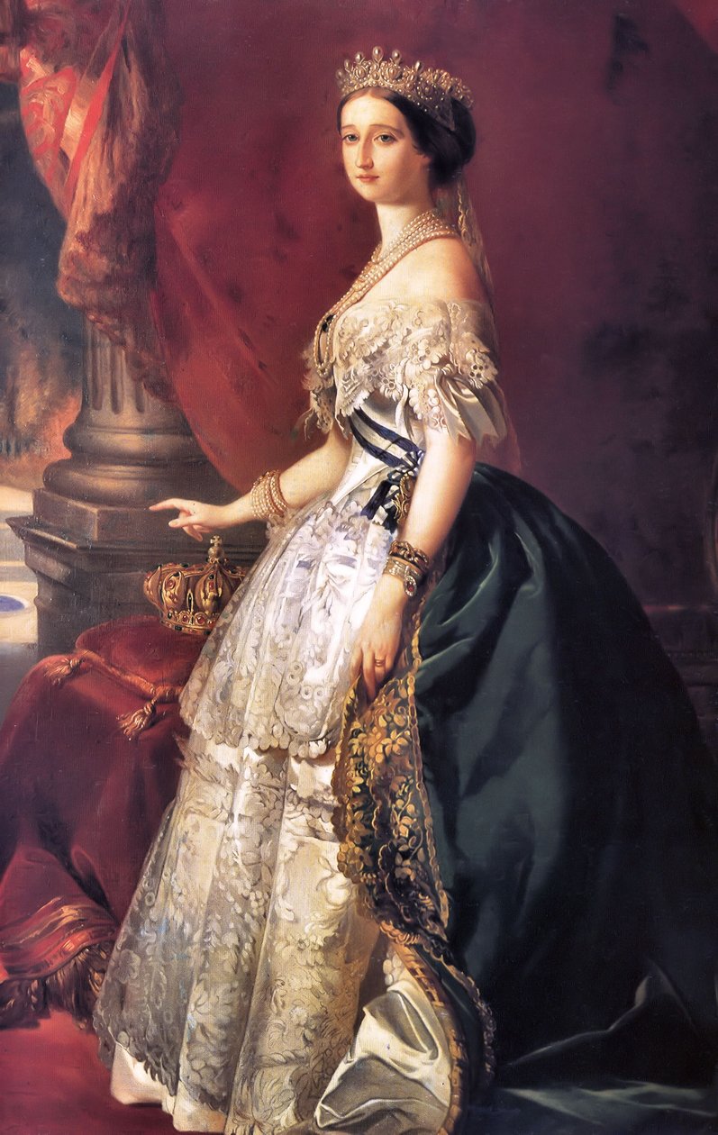 Muotokuva keisarinna Eugénie tekijältä Franz Xaver Winterhalter