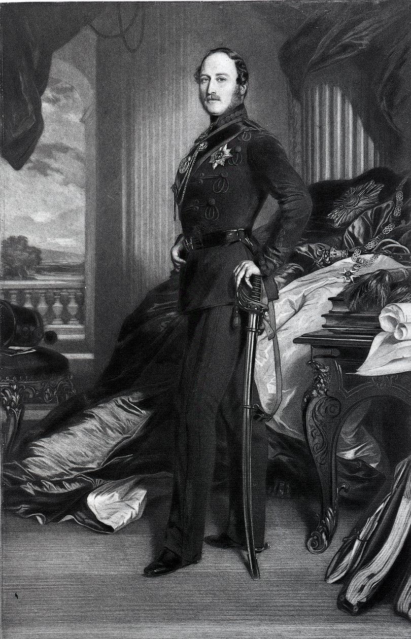 Prinssi Albert, vuoden 1859 maalauksen jälkeen tekijältä Franz Xaver Winterhalter