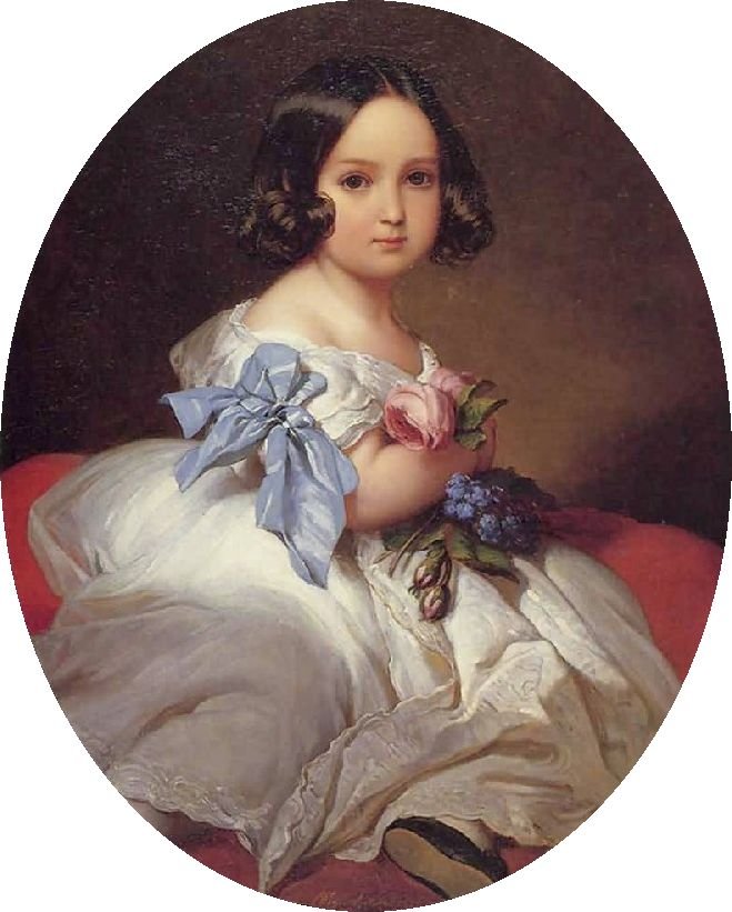 Belgian prinsessa Charlotte tekijältä Franz Xaver Winterhalter
