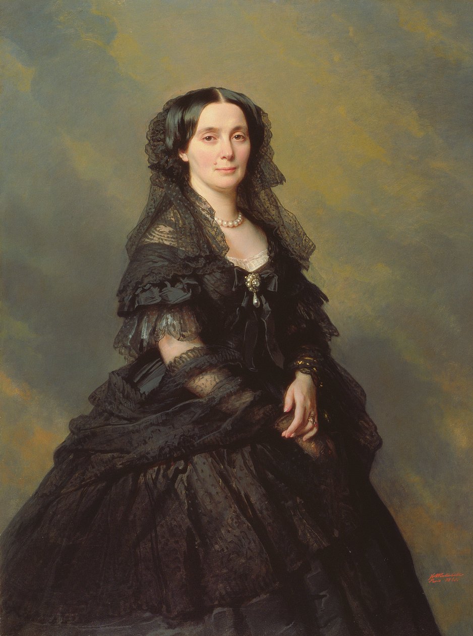 Prinsessa Kotschoubey, 1860 tekijältä Franz Xaver Winterhalter
